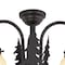 Vaxcel Yosemite 3L LED Bronze Rustic Tree Mini Chandelier or Fan Light Kit LK55516BBZ-C - alternate 5